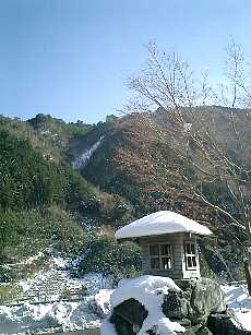 2005年12月高知道馬立SAは雪模様