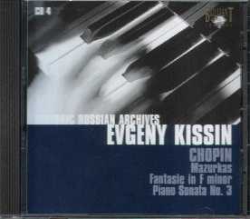 エフゲニー・キーシン(p)　Chopin   名曲集（1984/89年）BRILLINAT  92118/4
