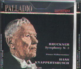クナッパーツブッシュ/ウィーン・フィル Bruckner 交響曲第3番