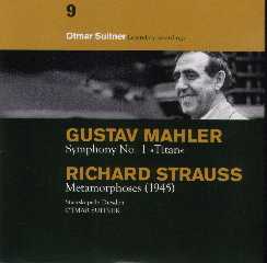 Mahler 交響曲第1番/R.Strauss 「変容」（オトマール・スウィトナー/シュターツカペレ・ドレスデン）EDEL　0002612CCC