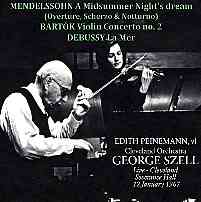 Mendelssohn, Bartok, Debussy - George Szell_1967-live