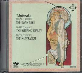 「白鳥の湖」作品20（抜粋1961年）「眠りの森の美女」作品66（抜粋1961年）「くるみ割り人形」作品71（抜粋1963年）　オーマンディ/フィラデルフィア管弦楽団　(CBS)CULTURE CCD1015　