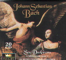 History 204581-308/204582-308 「Soli Deo Gloria J.S.Bach 」〜20枚組4,580円中3枚分