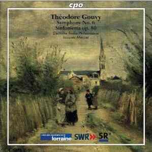 ゴウヴィ　交響曲第6番、シンフォニエッタ　ジャック・メルシエ指揮ドイツ放送フィル