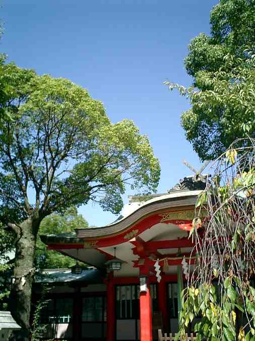 2007年7月尼崎市生島神社