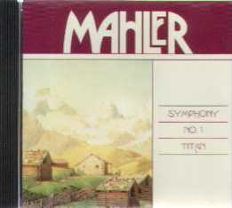 Mahler ȑ1ԃj`Vmt/CEtB@BRILLIANT 99549-1