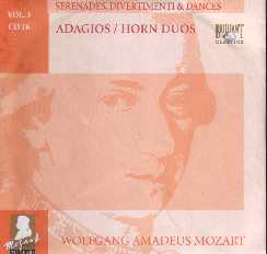Mozart  アダージョK.411/K.580a/ノットゥルノ/嬉遊曲ハ長調K.188（ヘンク･デ･グラーフ他）