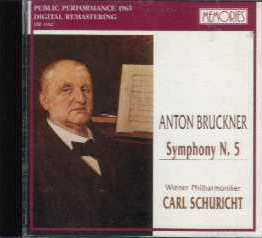Bruckner 交響曲第5番（シューリヒト/ウィーン・フィルハーモニー 1963年）
